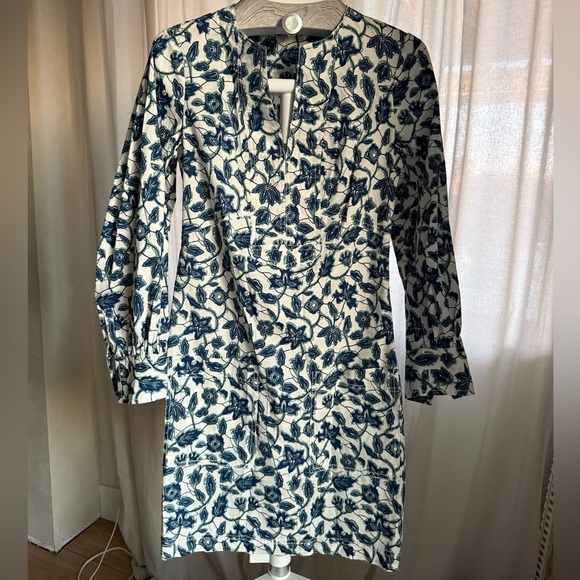 Derek Lam 10 Crosby Kasha Floral Print Shift Dress, Size 2 cotton - Picture 7 of 15
